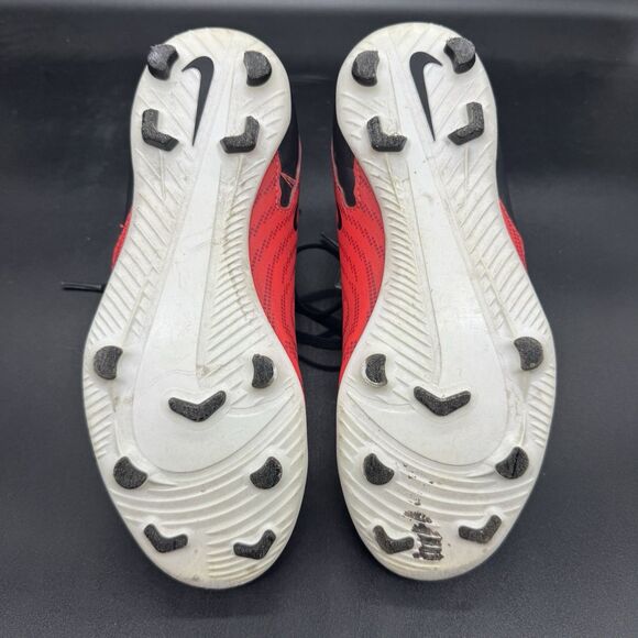 Nike Youth Phantom GX FG Academy Soccer Cleats Size 3.5Y Black Red DD9563-600 - Picture 6 of 7